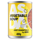 ASDA vegetable soup 400g, UK version