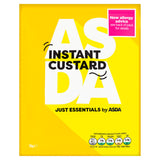 ASDA Just Essentials instant custard mix 70g, imported from the UK