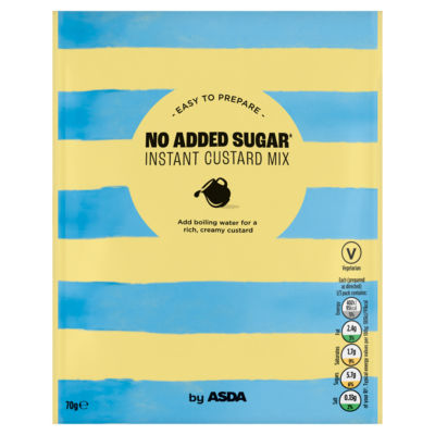 ASDA instant custard mix 70g - British product