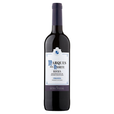 ASDA ASDA Extra Special Marques Del Norte Rioja Crianza Red Wine 75cl- Buy online at McGrocer