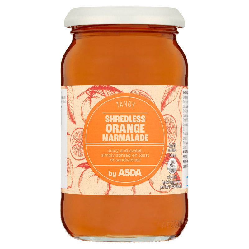 ASDA tangy shredless orange marmalade 454g - British product