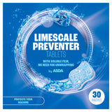 ASDA washing machine descaler tablets 30 x 10g (300g) - British product