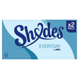 ASDA Shades Everyday Facial Tissues soft multipack, UK version