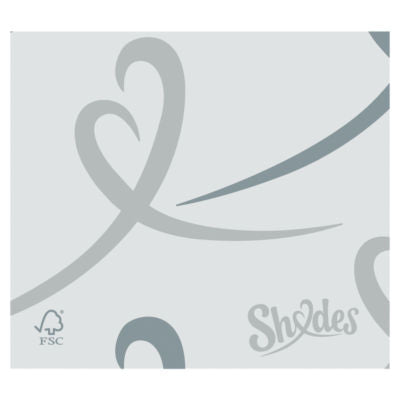 ASDA Shades 3 Ply Cube Facial Tissues 56 Count - British product