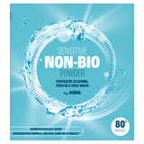 ASDA Sensitive Non-Bio Laundry Powder 4kg - British product