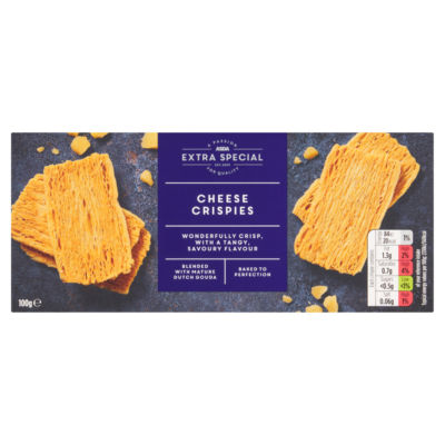 ASDA cheese crispies mature gouda cheese 100g - British product