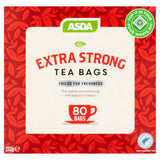 ASDA Extra Strong 80 tea bags 232g - British product