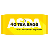 ASDA Just Essentials black tea bags 100g, UK version