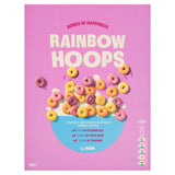 ASDA Rainbow Hoops fruity flavour multigrain cereal 375g - British product