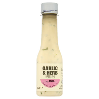 ASDA Garlic & Herb Dressing 175ml (British brand)