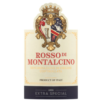ASDA Extra Special Rosso Di Montalcino red wine 75cl - British product