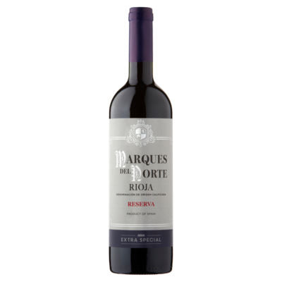 ASDA Marques del Norte Rioja wine 75cl - British product