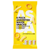 ASDA assorted maize snacks 100g, UK version