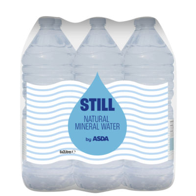 ASDA still mineral water 6 x 2 litres - British product