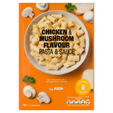 ASDA chicken and mushroom flavour pasta and sauce 110g - British product