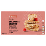 ASDA yogurt red berry breakfast biscuits 5 pack - British product