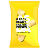 JUST ESSENTIALS ready salted crisps 6 x 25g pack, UK version