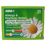 ASDA Allergy & Hayfever Relief 30 tabletter