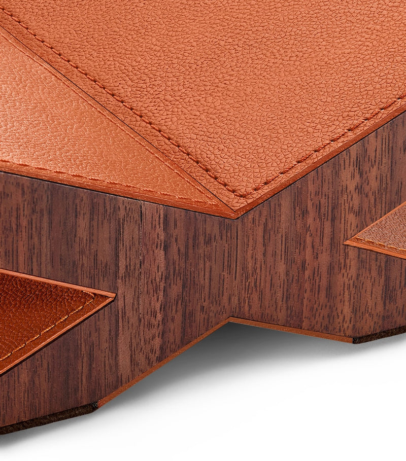 Assouline Walnut-Leather Culture Bookstand - British product