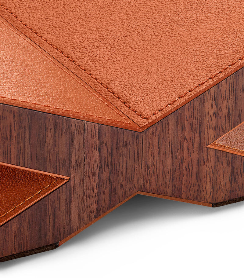Assouline Walnut-Leather Culture Bookstand - British product