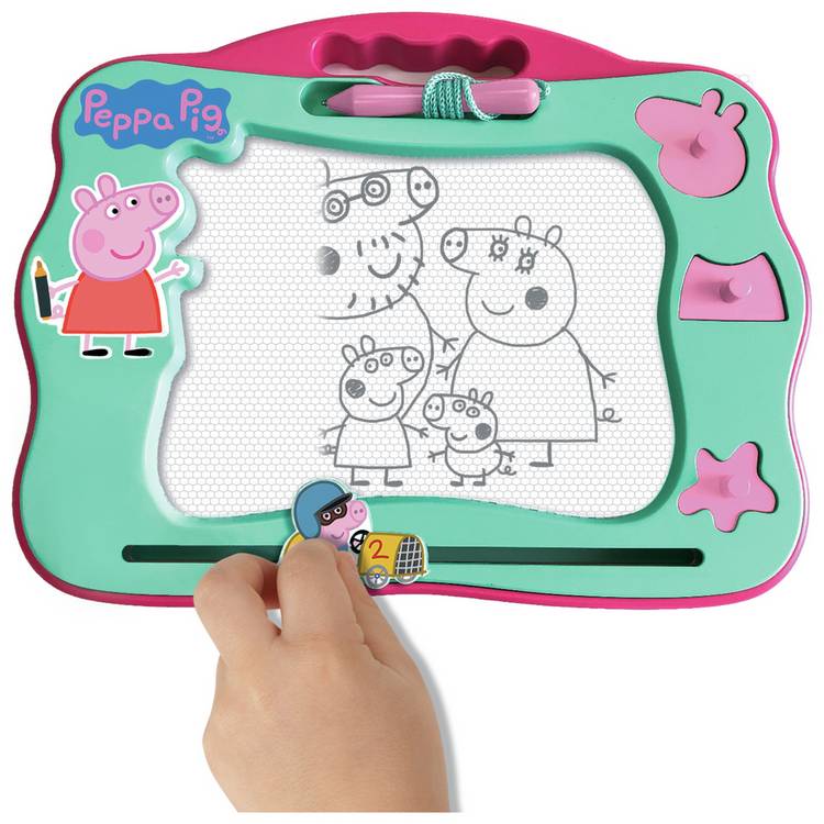 Peppa Pig travel magnetic scribbler, imported from the UK