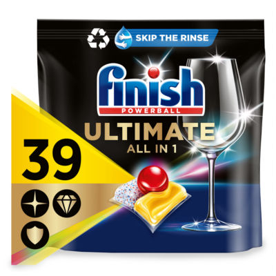 Finish lemon dishwasher tablets 39 count - British product