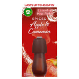 Air Wick essential mist refill Spiced Apple & Cinnamon 20ml - British product