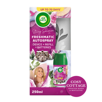 Air Wick Cosy Cottage Freshmatic autospray 250ml, imported from the UK
