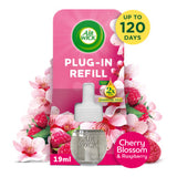 ASDA Air Wick Plug-In Refill Cherry Blossom & Raspberry Air Freshener 19ml- Buy online at McGrocer