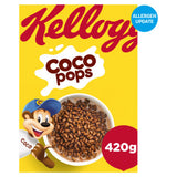 ASDA Kellogg's Coco Pops Chocolate Breakfast Cereal 420g- Buy online at McGrocer