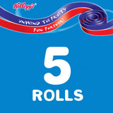 Kellogg's Fruit Winders snack rolls Strawberry Blackcurrant 5x17g - British product