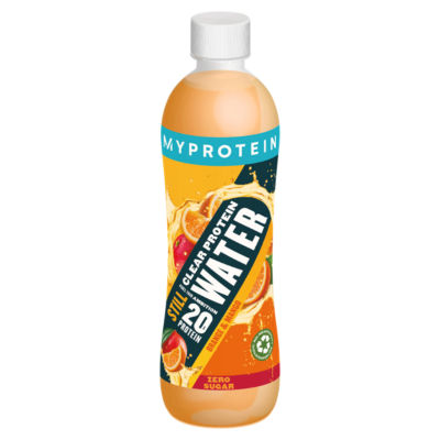 MyProtein Still Clear Protein Water Orange & Mango 500ml , imported from the UK