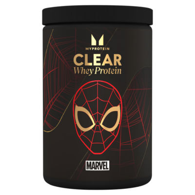 MyProtein Marvel Clear Whey Protein Spider-Man Raspberry Strawberry 250g (British brand)
