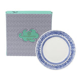 Fortnum's Gardens of Lyra bone china medium plate, UK version