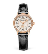 Harrods Jaeger-LeCoultre Small Pink Gold and Diamond Rendez-Vous Night & Day Watch 29mm- Buy online at McGrocer