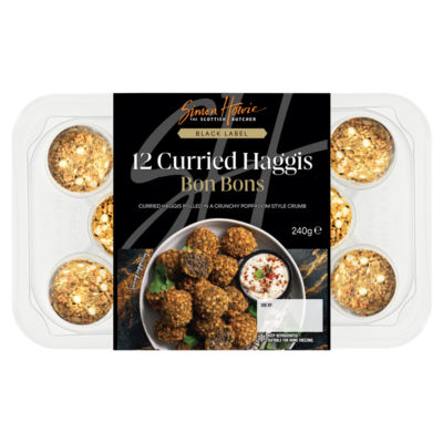 Simon Howie curried haggis bon bons 240g - British product
