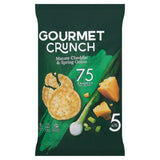Mature Cheddar Spring Onion cassava snacks 5x18g pack, imported from the UK