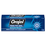 Orajel Mouth Gel 5.3g, imported from the UK
