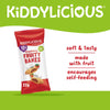Kiddylicious strawberry fruity bakes 6 x 22g, imported from the UK