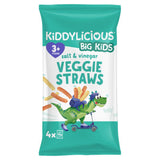 ASDA Kiddylicious Big Kids Salt & Vinegar Veggie Straws Kids Snack 4 x 12g- Buy online at McGrocer