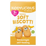 ASDA Kiddylicious Banana Soft Biscotti Baby Snack 6 x 20g (120g)- Buy online at McGrocer