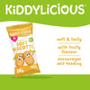 Kiddylicious banana soft biscotti 6 x 20g, UK version