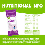 Kiddylicious blueberry wafers 40g, UK version
