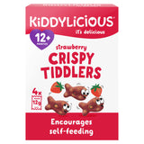 ASDA Kiddylicious Strawberry Crispy Tiddlers 12+ Months Baby Food Snack 48g- Buy online at McGrocer