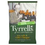 Tyrrells sea salt and cider vinegar crisps 150g - British product