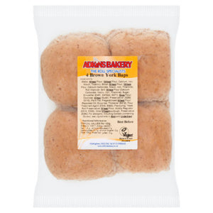 Adkins Brown York Baps 4 Pack - Rolls