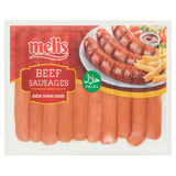 Melis beef sausages 500g, imported from the UK supplier