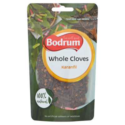 Bodrum whole cloves 50g, UK version