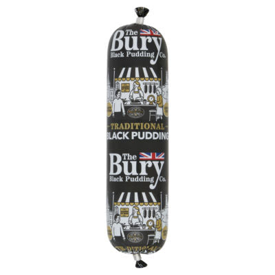 ASDA The Bury Black Pudding Company Traditional Black Pudding Roll 220g- Buy online at McGrocer