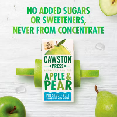 Cawston Press apple and pear kids juice drink 3x200ml - British product